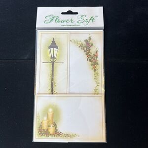 New‎ Flower Soft Card Toppers - Christmas Vintage Toppers